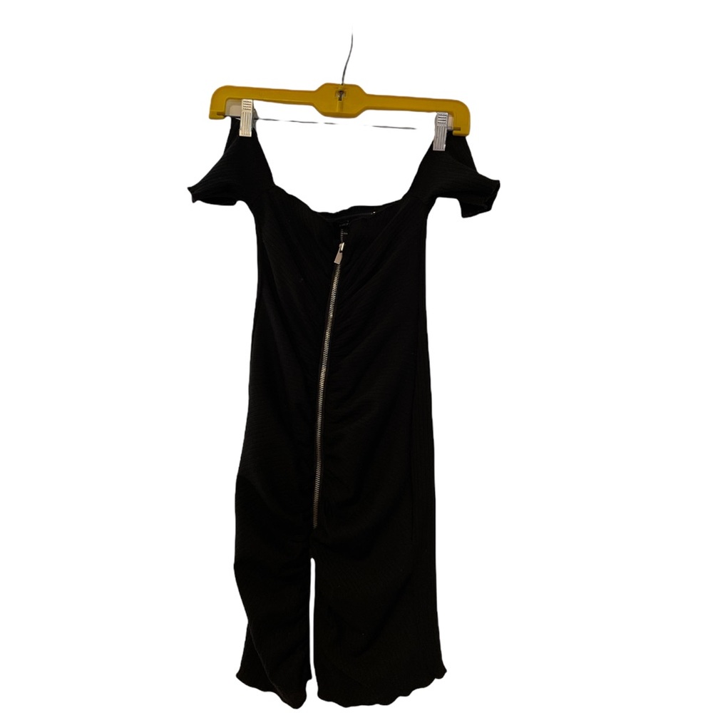 Black zip up Dress